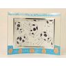 Hand-painted landscape glass photo frame
